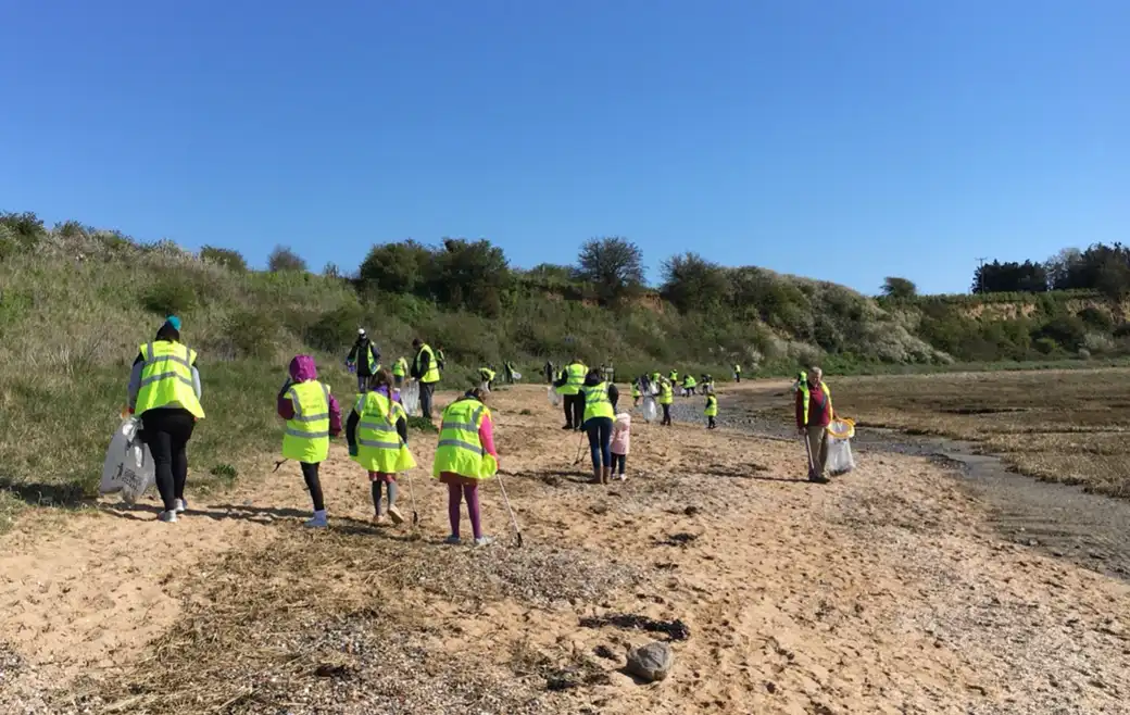 Pegwell Bay Beach Clean