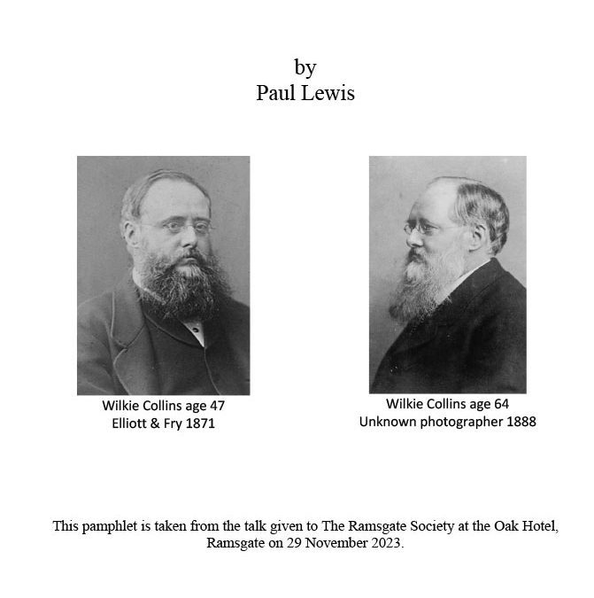 Illustrated Transcript of Paul Lewis Talk on Wilkie Collins November 2023