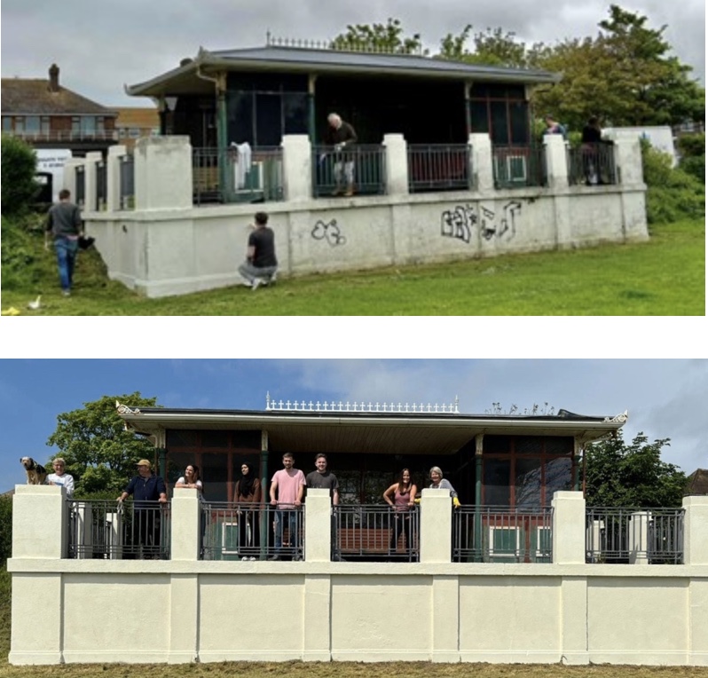 Full Steam Ahead on the Westcliff Shelters