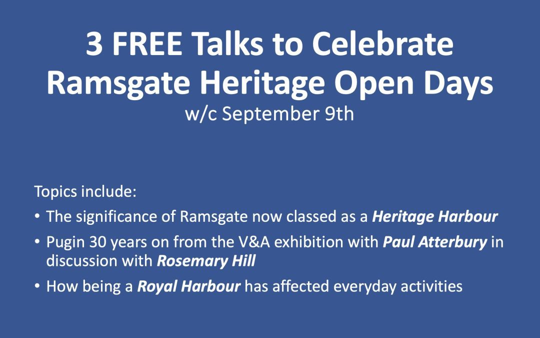 Time to book for talks celebrating Heritage Open Days in September