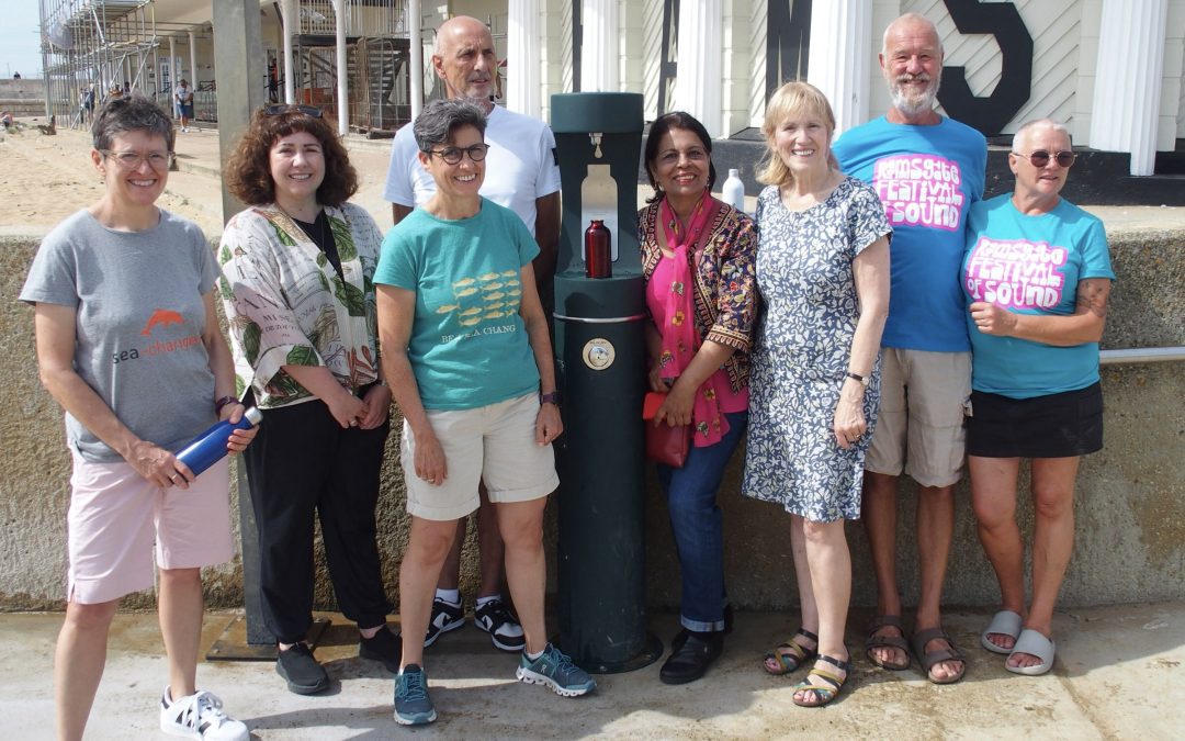 Ramsgate Main Sands Water Fountain Installation