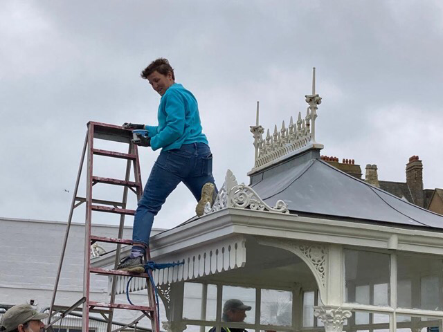 Our Work Continues on the Ramsgate Sea Front Shelters