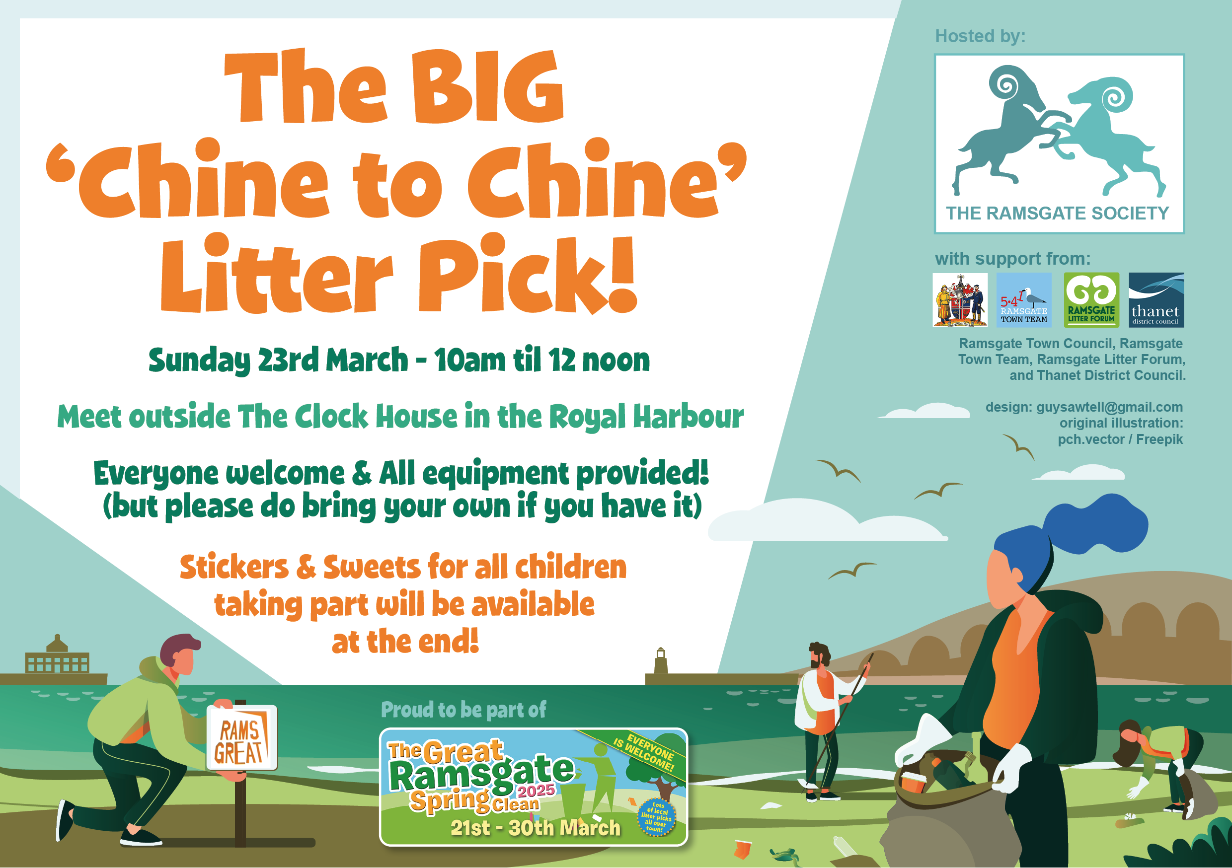 Chine to Chine Litter Pick