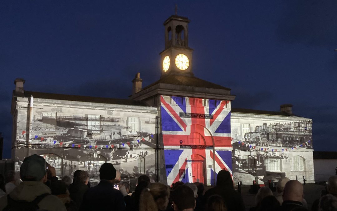 Lighting Up The Clock House