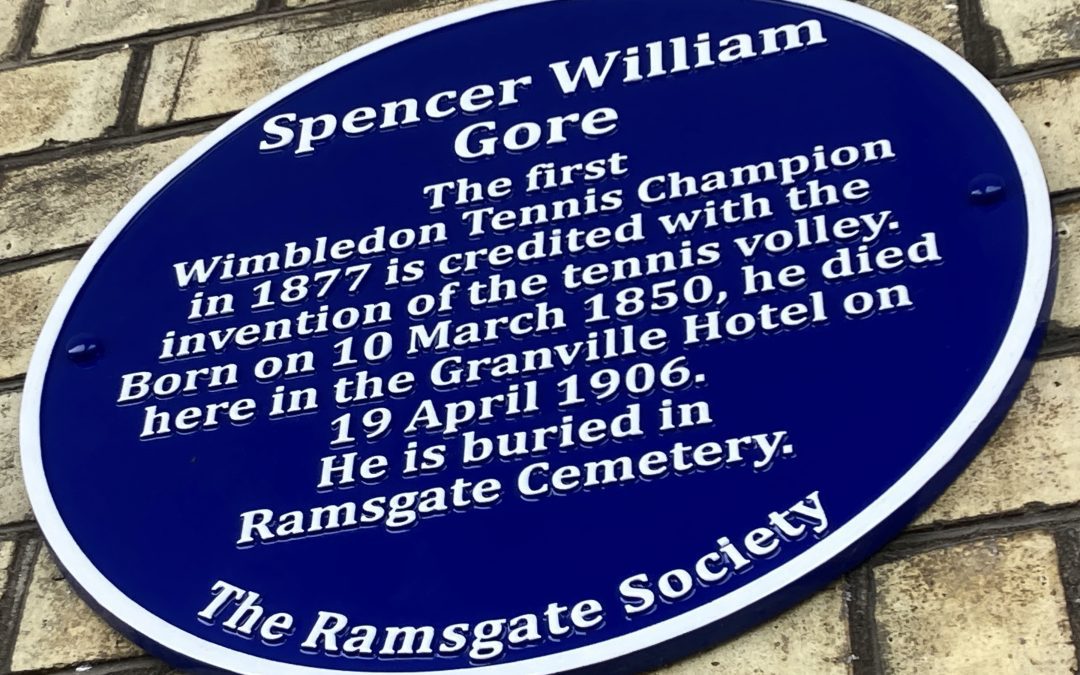 New Blue Plaque addition for Spencer Gore
