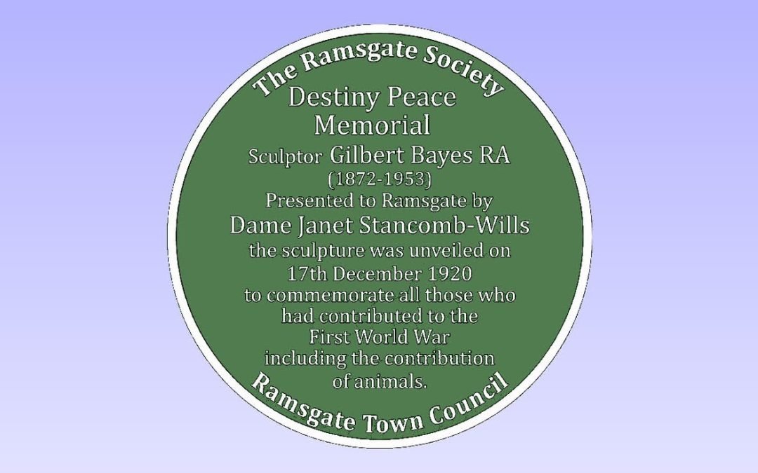 Unveiling of the Restored ‘Destiny’ Memorial
