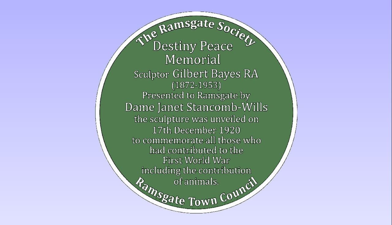 Unveiling of the Restored ‘Destiny’ Memorial